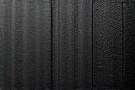 Solid black ebonite swatch