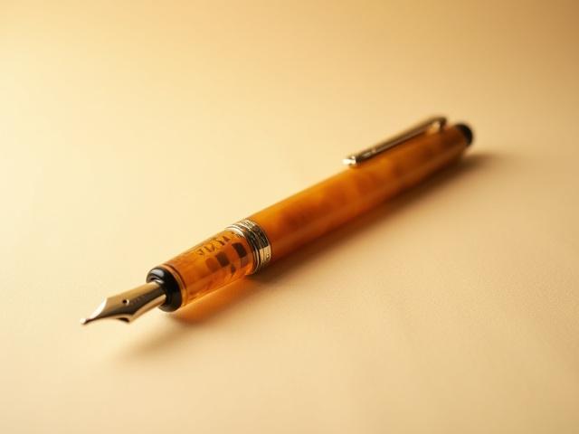 A gleaming 1940s Parker Vacumatic fountain pen after full restoration.